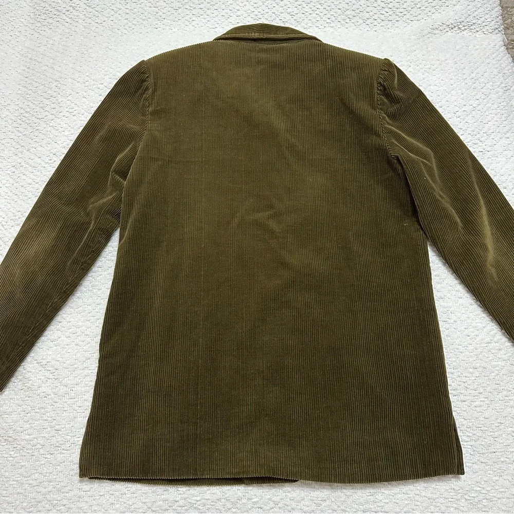 Vintage Prés de Chamonix Cotton Corduroy Shirt Jacket Women’s Size M - Picture 9 of 9